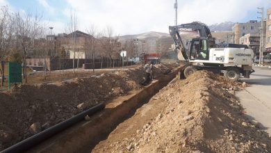 آغاز اجرای پروژه طرح ملی فاضلاب شهری در منطقه گیلاوند (1)