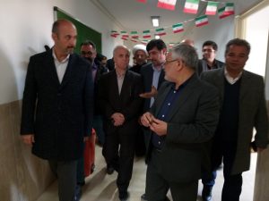 افتتاح ساختمان جدید مرکز خدمات جامع سلامت شبانه‌روزی شهید محسنی شهر آبسرد (3)