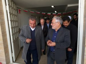 افتتاح ساختمان جدید مرکز خدمات جامع سلامت شبانه‌روزی شهید محسنی شهر آبسرد (3)