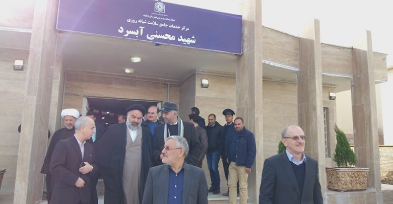 افتتاح ساختمان جدید مرکز خدمات جامع سلامت شهید محسنی شهر آبسرد (5)
