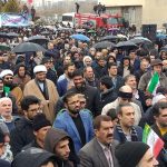 راهپیمایی 22 بهمن در دماوند چهلمین سالگرد پیروزی انقلاب