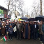 راهپیمایی 22 بهمن در دماوند چهلمین سالگرد پیروزی انقلاب