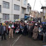 راهپیمایی 22 بهمن در دماوند چهلمین سالگرد پیروزی انقلاب