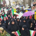 راهپیمایی 22 بهمن در دماوند چهلمین سالگرد پیروزی انقلاب