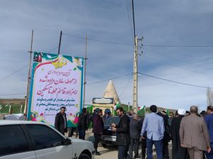 محوطه‌سازی و دیوارکشی امامزاده قاسم(ع) محله تاسکین شهر آبسرد (3)