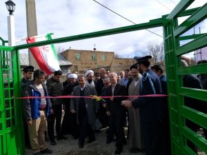 محوطه‌سازی و دیوارکشی امامزاده قاسم(ع) محله تاسکین شهر آبسرد (3)