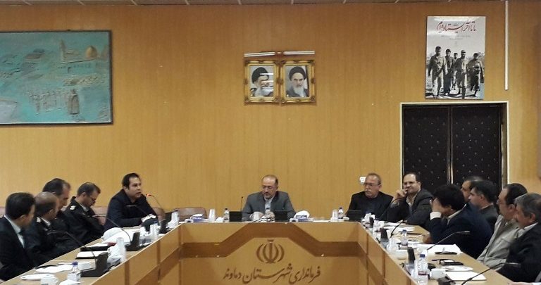 نشست ستاد هماهنگی خدمات سفر نوروز 98 در شهرستان دماوند (1)