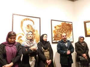 نمایشگاه نقاشی لحظه‌های ناب در دماوند (1)
