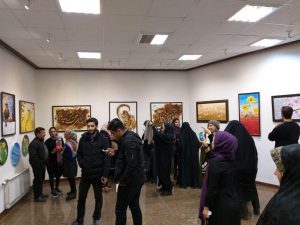 نمایشگاه نقاشی لحظه‌های ناب در دماوند (1)