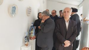 کارگاه و نمایشگاه سفال و سرامیک ایران دخت در شهر آبسرد (1)