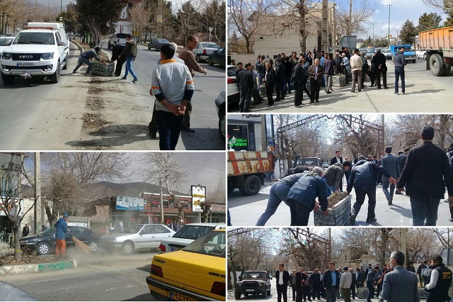 اعتراض مردمی دوربرگردان جیلارد دماوند