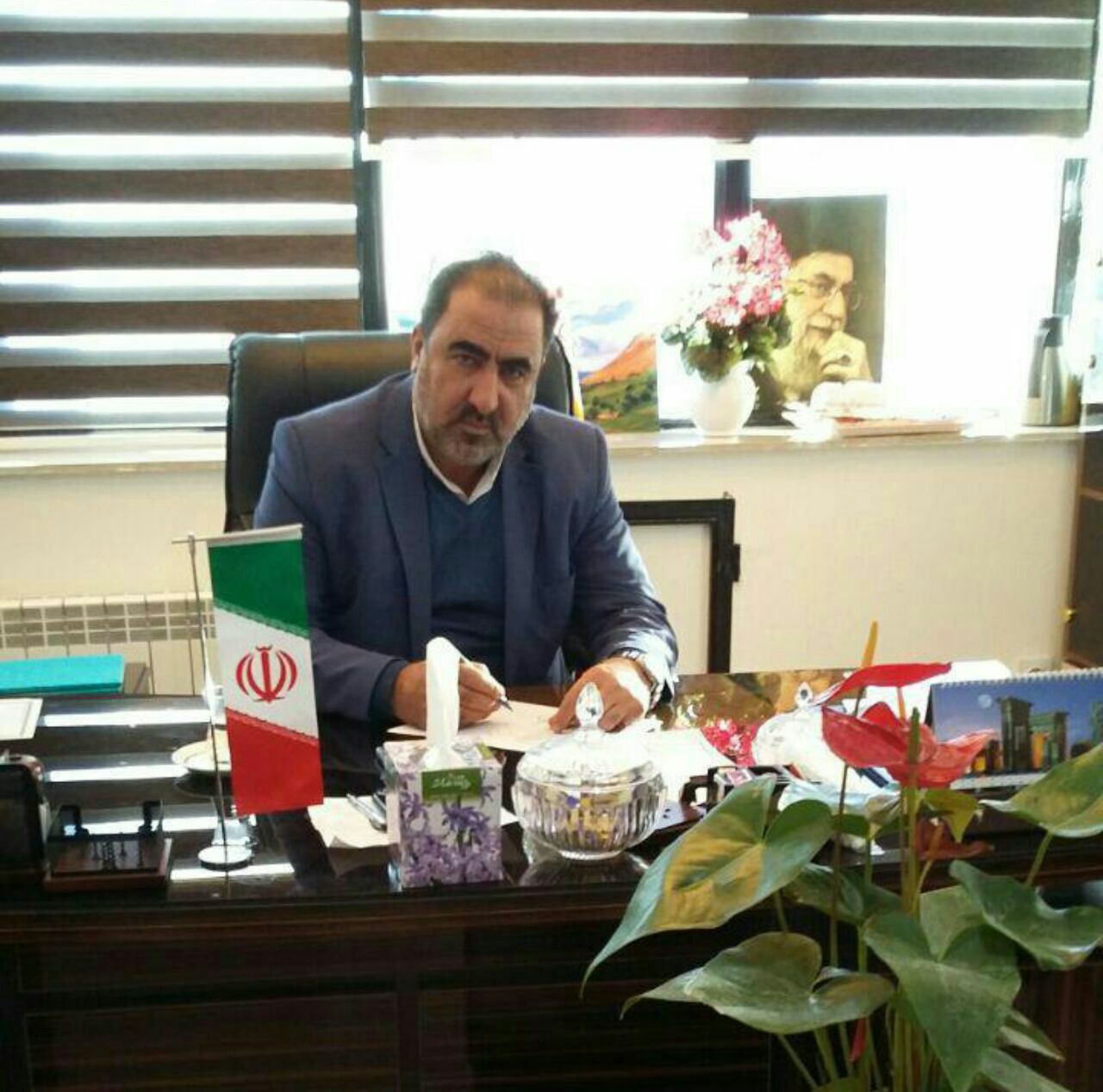 رضا میرزاکریمی رئیس اتاق اصناف شهرستان دماوند