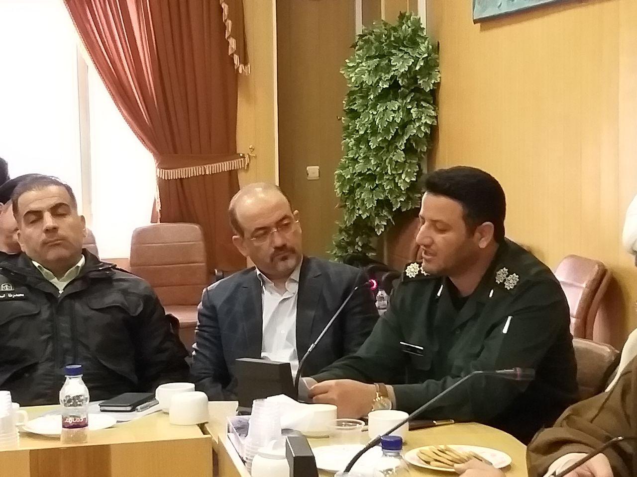 سرهنگ روح‌الله عرب فرمانده سپاه ناحیه مقاومت بسیج شهرستان دماوند