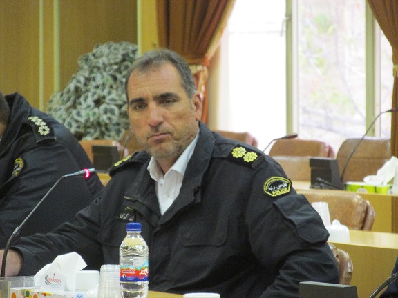 سرهنگ محمدرضا محمودی فرمانده پلیسراه دماوند - فیروزکوه