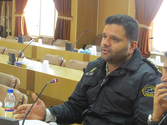 سروان اسماعیل براری رئیس پلیس راهور شهرستان دماوند