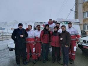مانور آماده‌باش ستاد تسهیلات خدمات سفر شهرستان دماوند ویژه نوروز ۹۸ در آستان مقدس امامزاده هاشم(ع) دماوند (1)