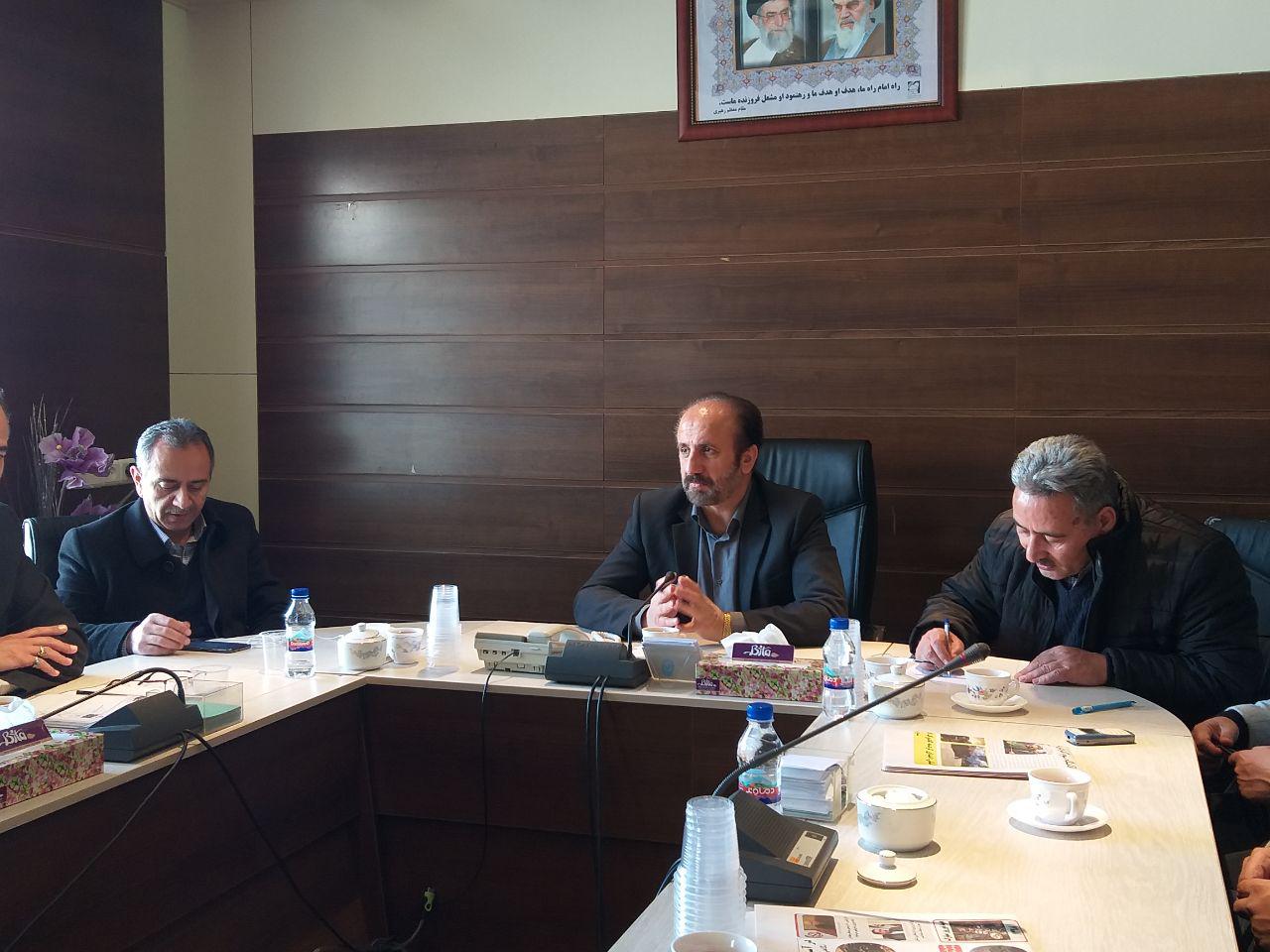 نشست هماهنگی بزرگداشت روز جانباز در شهرستان دماوند (1)