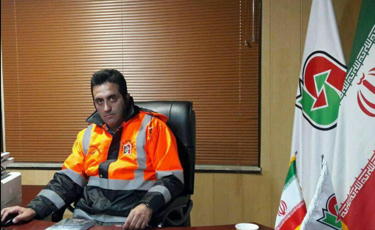 یاسر بوداغی رئیس اداره راهداری و حمل و نقل جادهای شهرستان دماوند