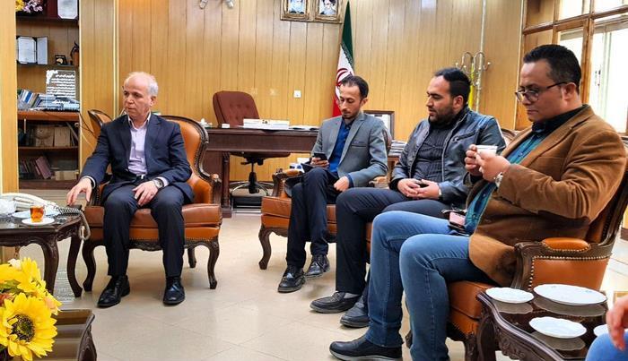دیدار نوروزی اصحاب رسانه و خبرنگاران با فرماندار شهرستان دماوند (1)