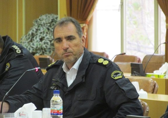 سرهنگ محمدرضا محمودی فرمانده پلیس‌راه دماوند - فیروزکوه