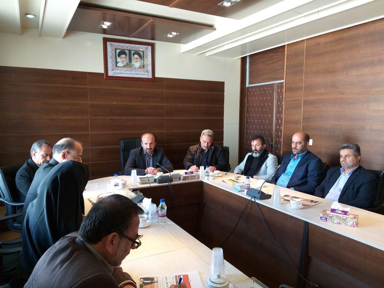 نشست هماهنگی بزرگداشت روز جانباز در شهرستان دماوند (1)