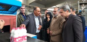 بازدید کارگروه رونق تولید از کارخانه شیر پاستوریزه هموطن رودهن (1)