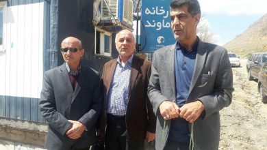 باکس آب معدنی توسط شرکت بازرگانی مشعل تجارت آسیا به جمعیت هلال احمر دماوند جهت کمک به سیل‌زدگان