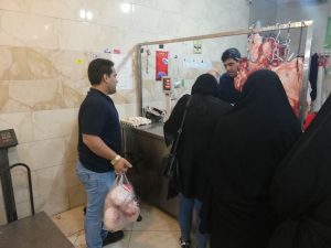 جذب و توزیع ۷۰ تن گوشت قرمز و مرغ در شهرستان دماوند از ابتدای هفته جاری (1)
