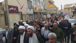 راهپیمایی مردم دماوند در محکومیت اقدام آمریکا علیه سپاه (1)