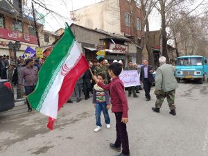 راهپیمایی مردم دماوند در محکومیت اقدام آمریکا علیه سپاه (1)