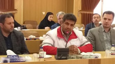 سعید طاهری رئیس جمعیت هلال احمر شهرستان دماوند
