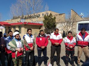 کانون طلاب جمعیت هلال احمر دماوند به مناطق سیل‌زده کشور (9)