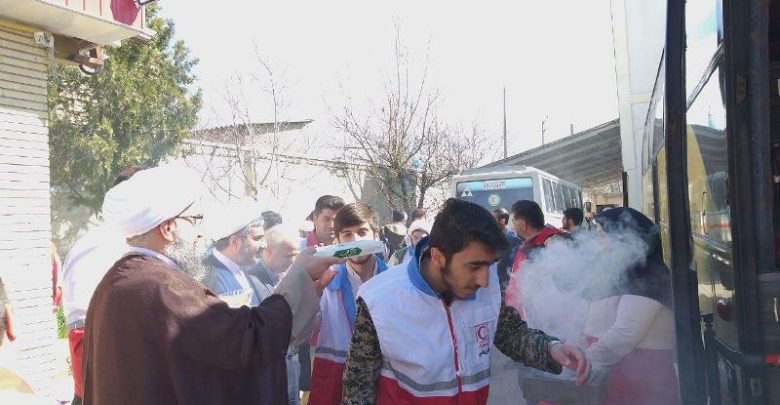 کانون طلاب جمعیت هلال احمر دماوند به مناطق سیل‌زده کشور (9)