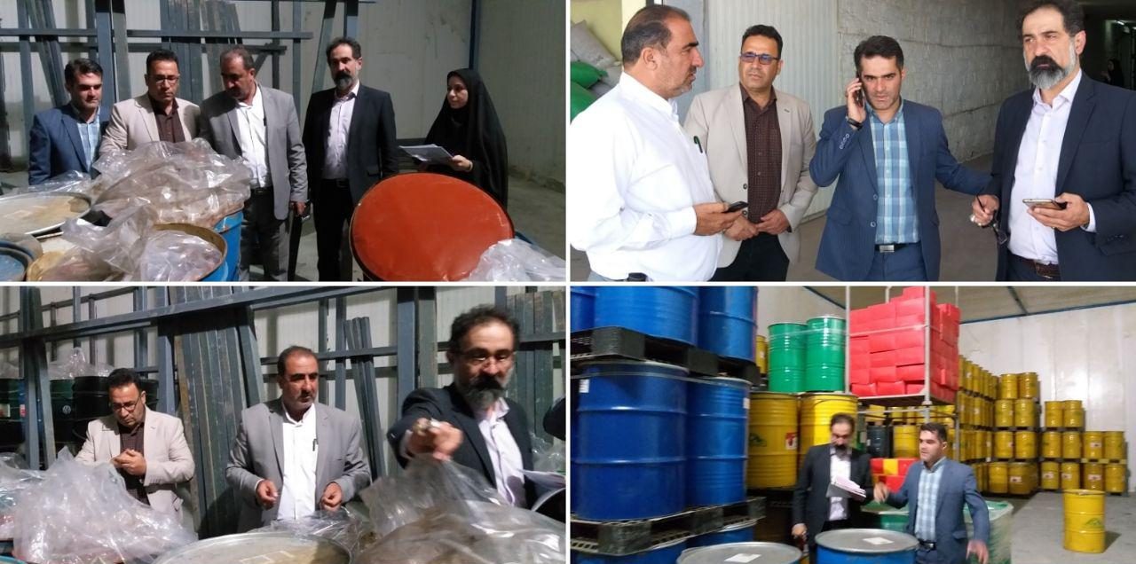 کشف بیش از ۳۰۰ تن رب گوجه فاسد و مواد کنسانتره مشکوک به قاچاق از یکی از سردخانه‌های شهرستان دماون