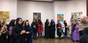 نمایشگاه نقاشی خط نقش نوشت در دماوند (1)