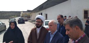 بازدید اعضای کارگروه رونق تولید دماوند از شرکت تولید بتن هشت بهشت در ابتدای جاده وادان (1)