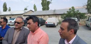 بازدید اعضای کارگروه رونق تولید دماوند از شرکت تولید بتن هشت بهشت در ابتدای جاده وادان (1)