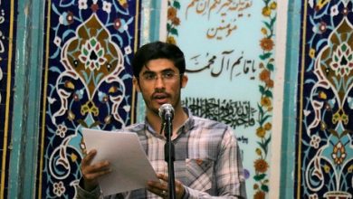 محمد خطیب دماوندی مسئول سیاسی بسیج دانشجویی دانشگاه شهید بهشتی