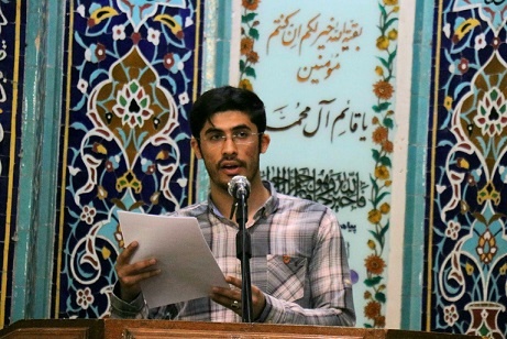 محمد خطیب دماوندی مسئول سیاسی بسیج دانشجویی دانشگاه شهید بهشتی