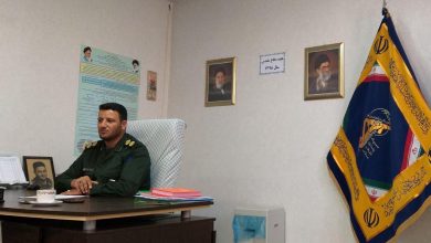 سرهنگ روح الله عرب فرمانده سپاه ناحیه مقاومت بسیج شهرستان دماوند