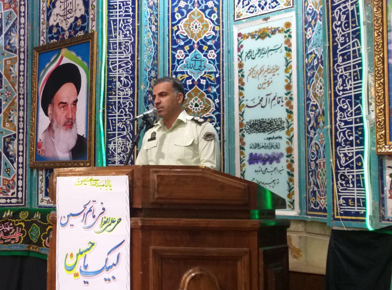 سرهنگ محمدرضا اسماعیلی جانشین فرمانده انتظامی شهرستان دماوند