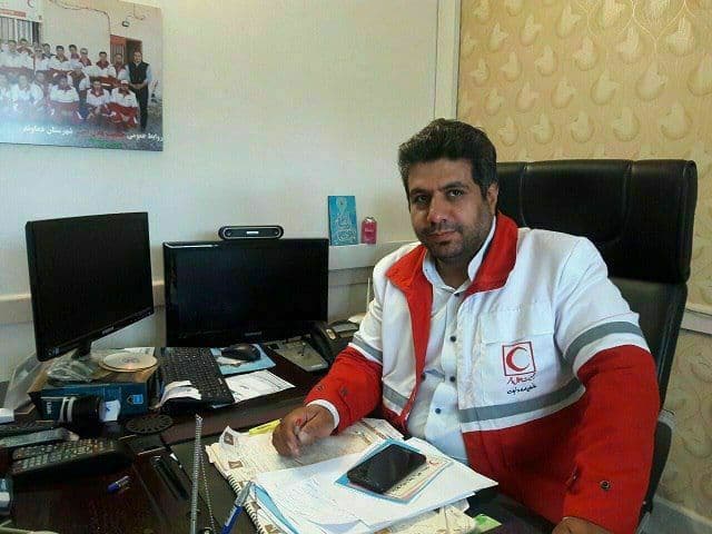 سعید طاهری هلال احمر دماوند