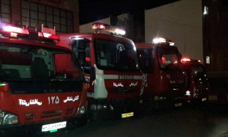 آتش نشانی آبسرد