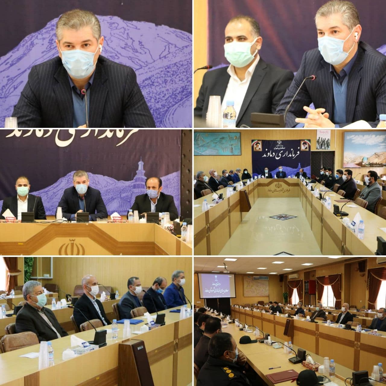 تکریم و معارفه معاون سیاسی و انتظامی فرمانداری دماوند