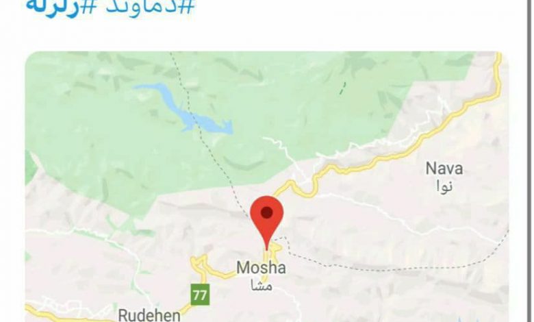 زلزله دماوند
