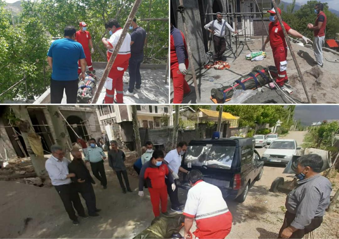 حادثه فوت کارگر دماوند